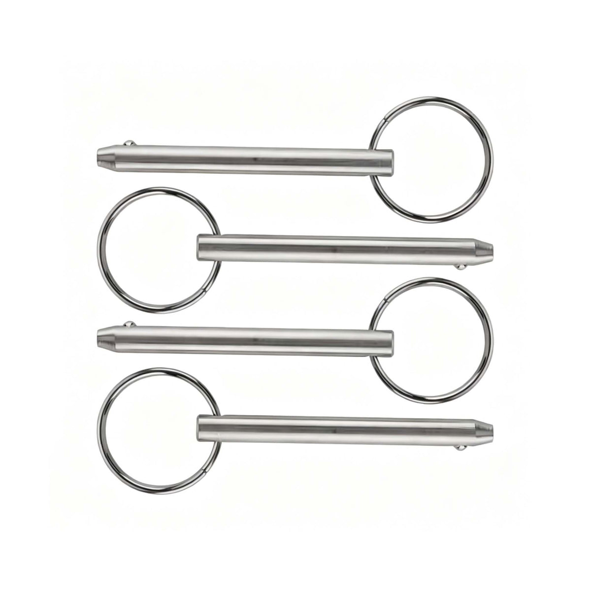 4 Pieces Diameter 1/4" Usable Length 2" Overall Length 2.56" Quick Release Pin - KUDUPARTS