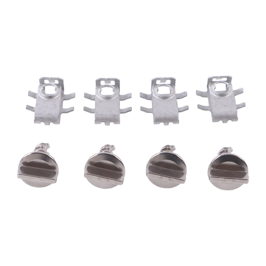 4 Pieces Engine Shield Cover Thumb Pin And 4 Nuts BB5Z-00817-A for Ford Explorer Edge F-150 Police Interceptor Utility 2011-2019