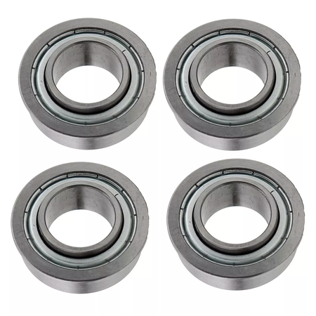 4 Pieces Flange Ball Bearing PRF122214-2RS PRF122214-ZZ for Cub Cadet Tractor 70 71 72 73 86 100 102 104 128 129 147 149 169 800 - KUDUPARTS