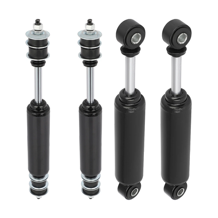 4 Pieces Front Rear Shock Absorber 1027064-01 1033510-01 for 1981-2007 DS Club Car Gas Electric - KUDUPARTS
