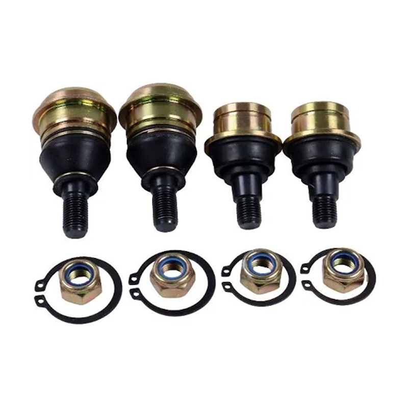 Rótula superior e inferior de suspensión delantera (4 piezas, AM146066, AM142542) para motor Yanmar 3TNV70, Kawasaki FD620D, vehículo utilitario John Deere UV72, XUV 845E.