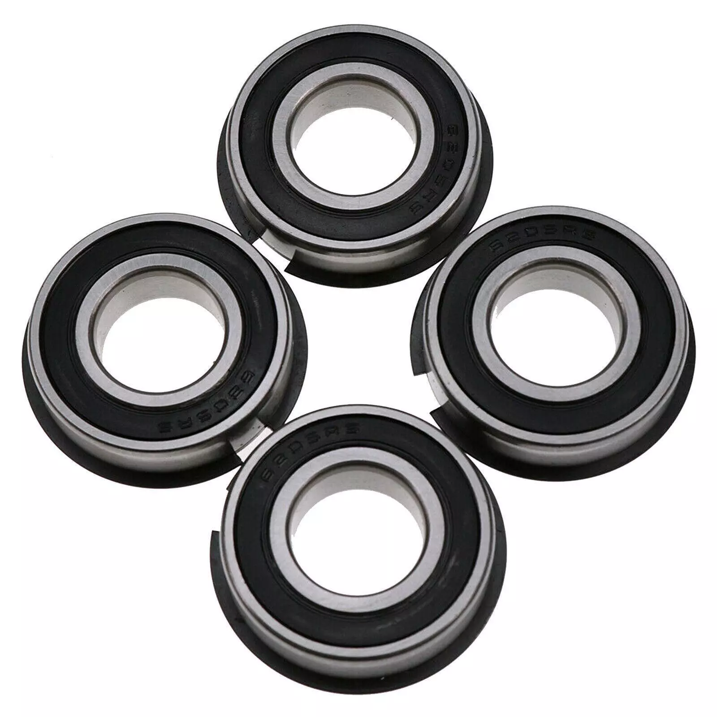 4 Pieces Front Wheel Bearing 410-0018-00 for Spartan Lawn Mower