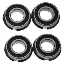 4 Pieces Front Wheel Bearing 410-0018-00 for Spartan Lawn Mower