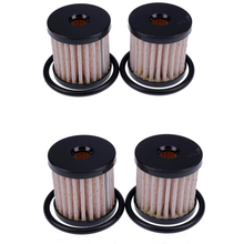 4 Pieces Fuel Filter 0707-0012 T03-0077 61011-04A for Harley Davidson Motorcycle FXD FXDL FXSBFLD FLHT FLSTN FLHR FLSS FLHX Twin Cam