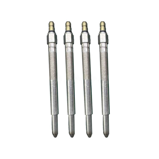 4 Pieces Glow Plug 6008-15-2650 6110-13-2511 6008-15-2320 for Komatsu 4D120-11 4D130-1 S4D120-11 SL4D130-1