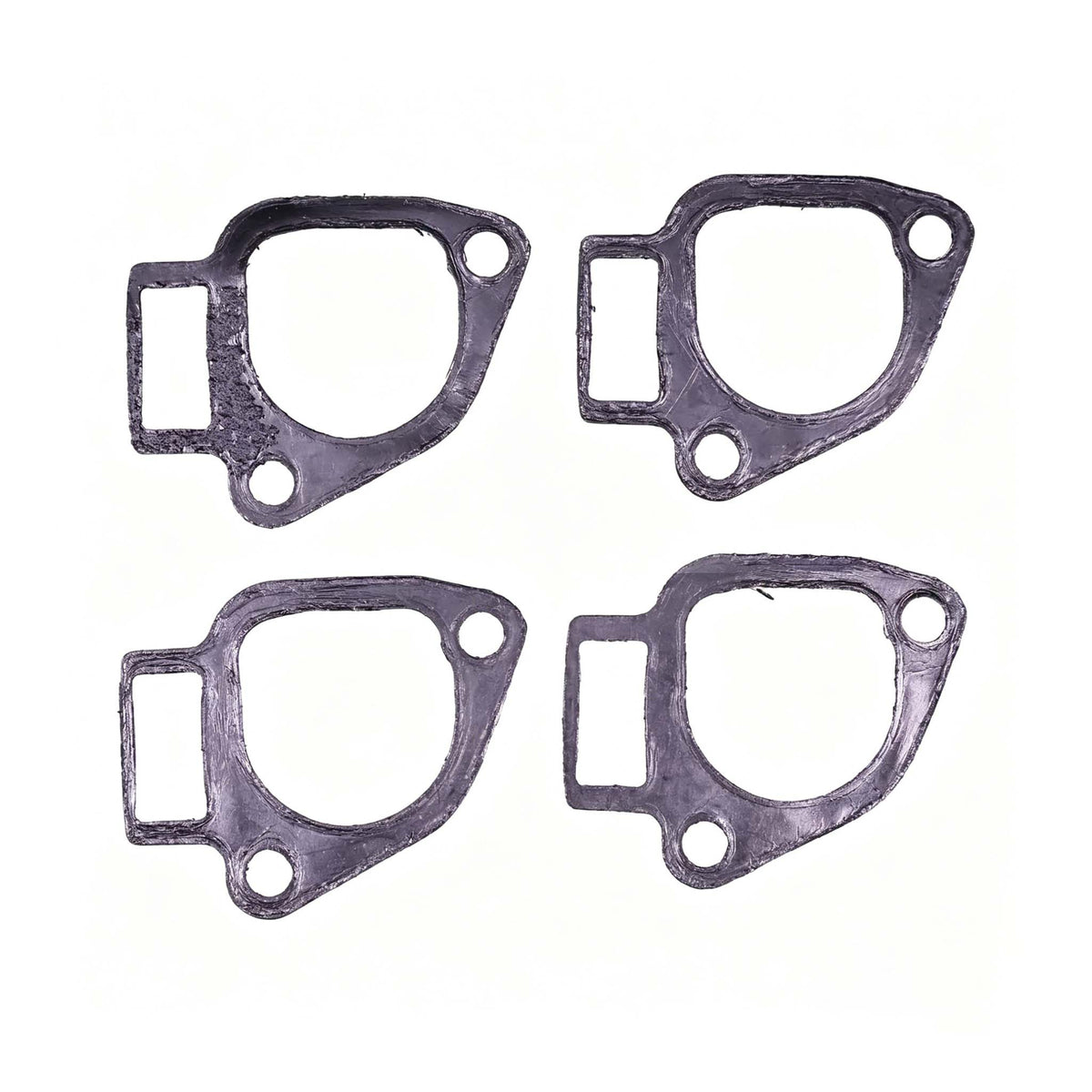 4 Pieces Manifold Gasket 11061-7093 11061-7085 for Kawasaki Engine FR651V FR691V FR730V FS651V FS691V FS730V FX651V FX691V FX730V - KUDUPARTS