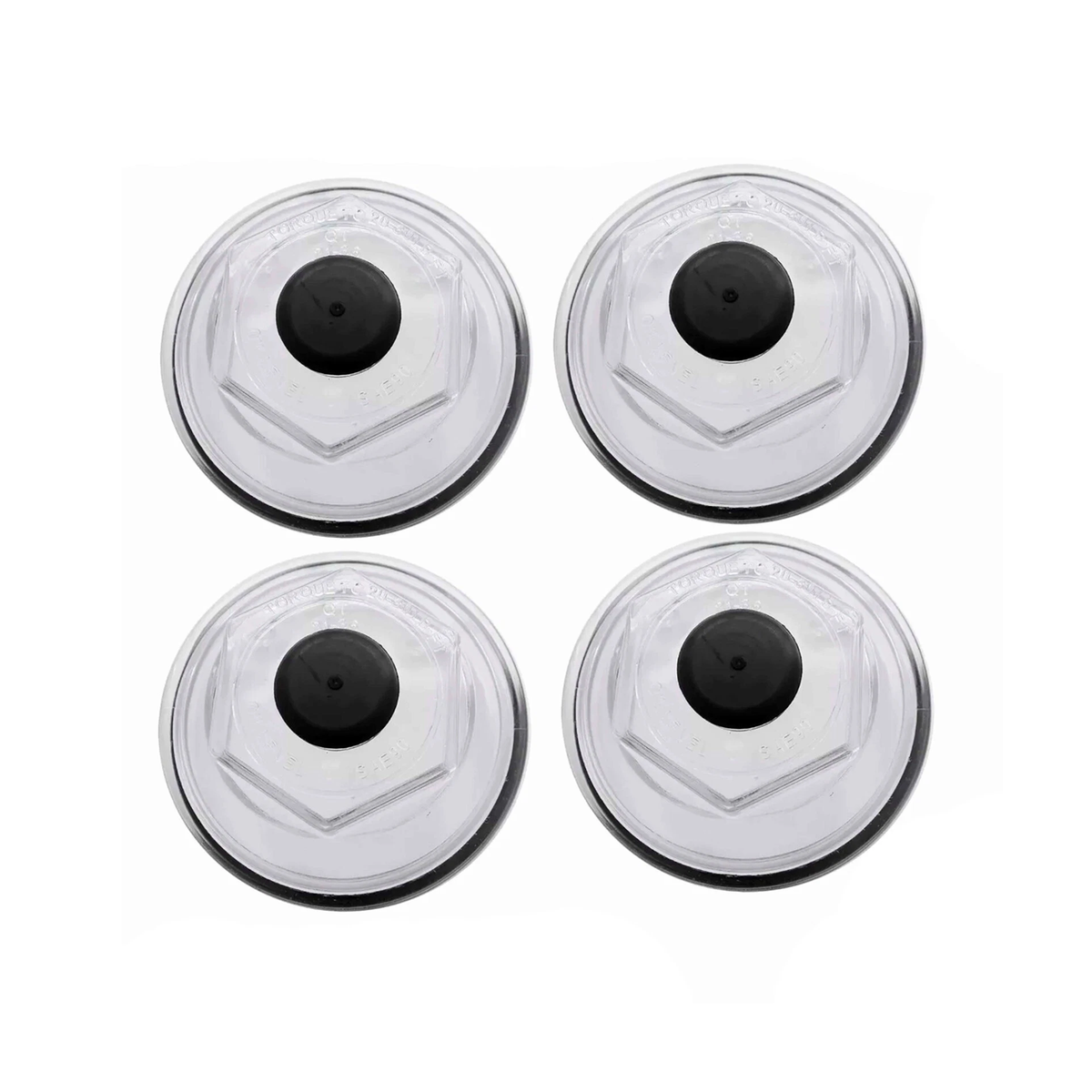 4 Pieces Oil Cap K71-038-00 for Dexter Trailer Axle 9K 10K 12K 15K - KUDUPARTS