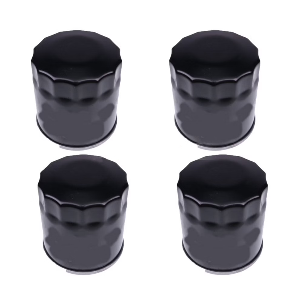 4 Pieces Oil Filter 3449002 for Bobcat ZT200 ZT223 Honda HRC7013 HRC7018 Mower - KUDUPARTS