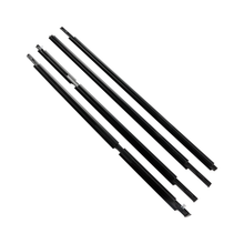 4 Pieces Outside Window Weatherstrip Seal Belt Moulding 75711-60080 for Lexus GX470 4.7L 2003-2009