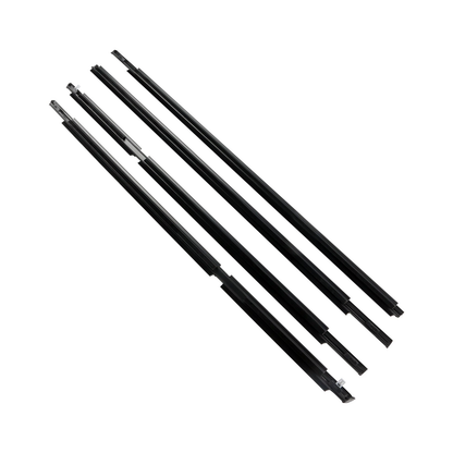4 pièces de joint d'étanchéité extérieur pour vitres, moulure 75711-60080 pour Lexus GX470 4.7L 2003-2009