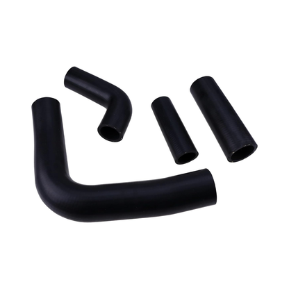 4 Pieces Radiator Water Pump Hose 180085M1 186968M1 731256M1 732443M1 for Perkins Engine Massey Ferguson Tractor 35 135 235 230