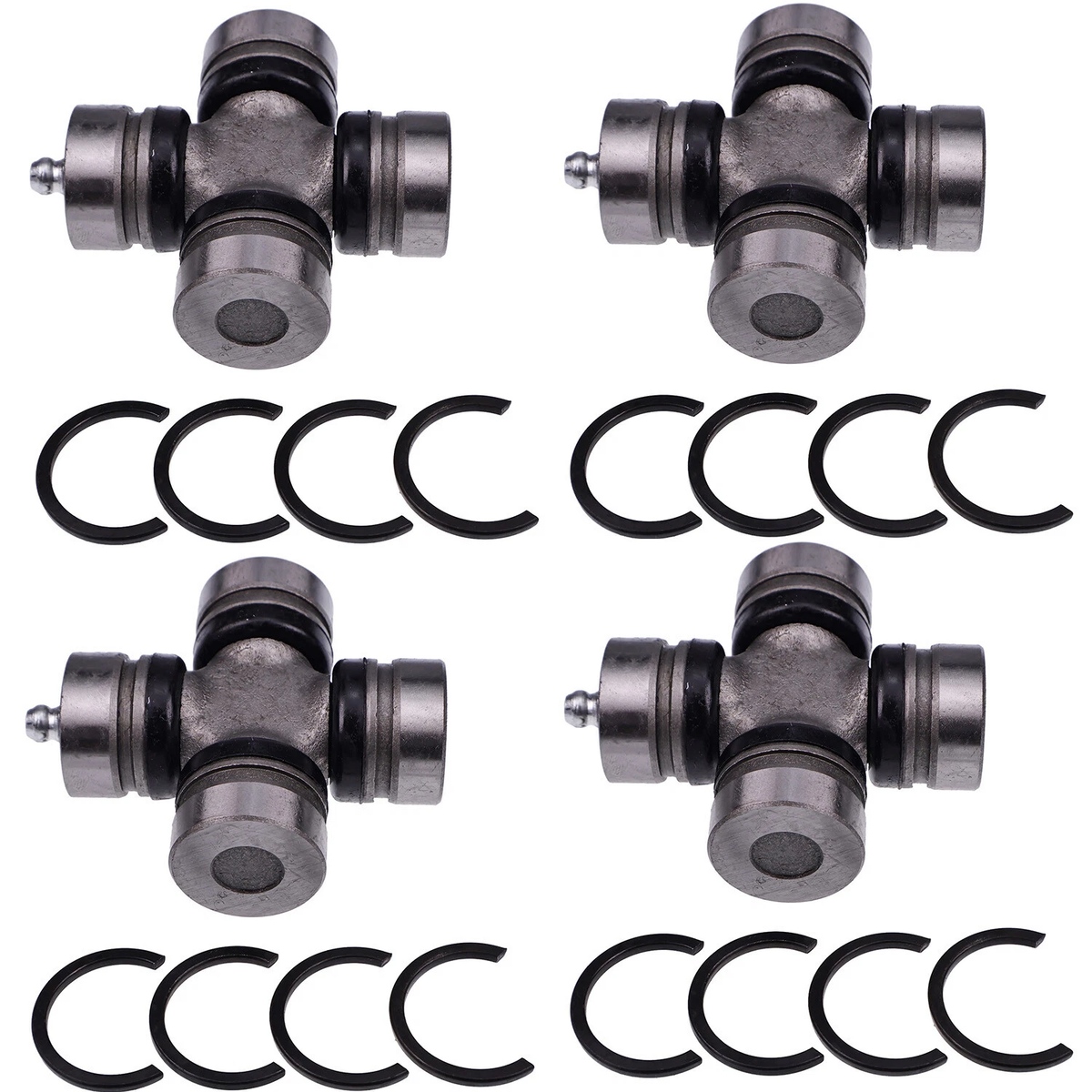 4 Pieces Rear Axle Universal Joint K7571-91320 for Kubota UTV RTV900G6 RTV900G9 RTV900R6 RTV900T6 RTV900W9 - KUDUPARTS
