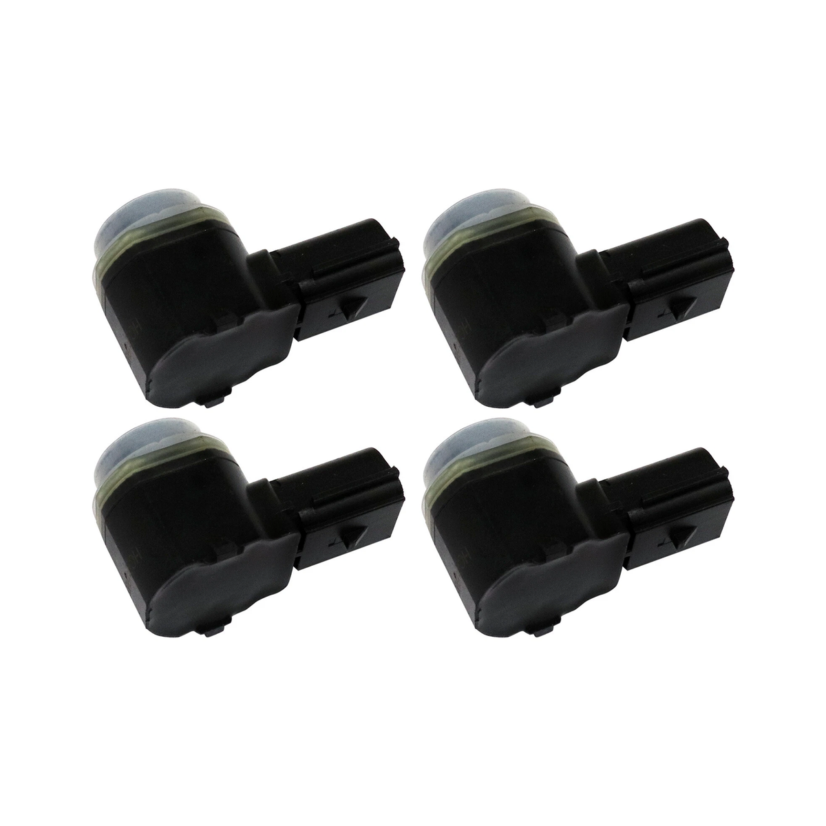 4 Pieces Rear Reverse Parking Aid System Backup Sensor HC3Z-15K859-A for F-150 F-250 F-350 F-450 F-550 2015-2020 - KUDUPARTS