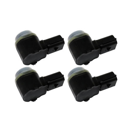 4 Pieces Rear Reverse Parking Aid System Backup Sensor HC3Z-15K859-A for F-150 F-250 F-350 F-450 F-550 2015-2020 - KUDUPARTS