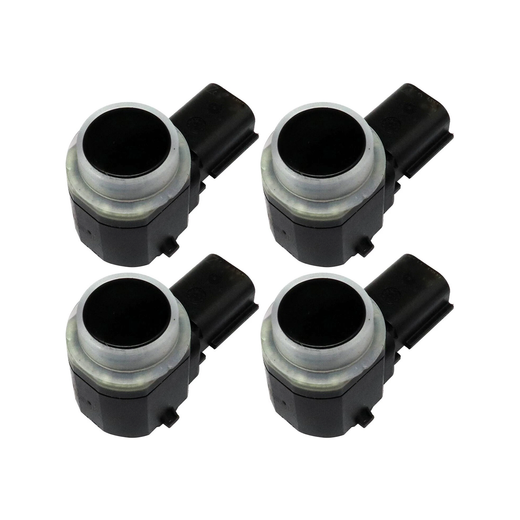 4 Pieces Rear Reverse Parking Aid System Backup Sensor HC3Z-15K859-A for F-150 F-250 F-350 F-450 F-550 2015-2020 - KUDUPARTS