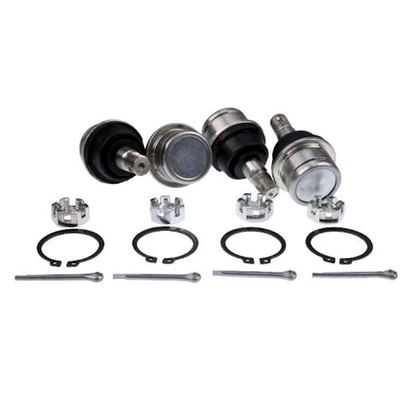 4 Pieces Upper and Lower Ball Joint Set 7081190 7061141 7061156 for Polaris Outlaw 450 S MXR 525 IRS Phoenix 200 Predator 500 Sawtooth