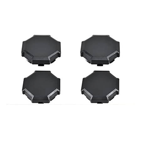 4 Pieces Wheel Hub Cap 1523993-655 for Polaris ATV RZR XP S 1000 900 - KUDUPARTS