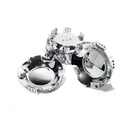 4 Pieces Wheel Hub Center Cap 9597683 9597686 for 2007-2013 Chevy Silverado Tahoe Avalanche Suburban - KUDUPARTS