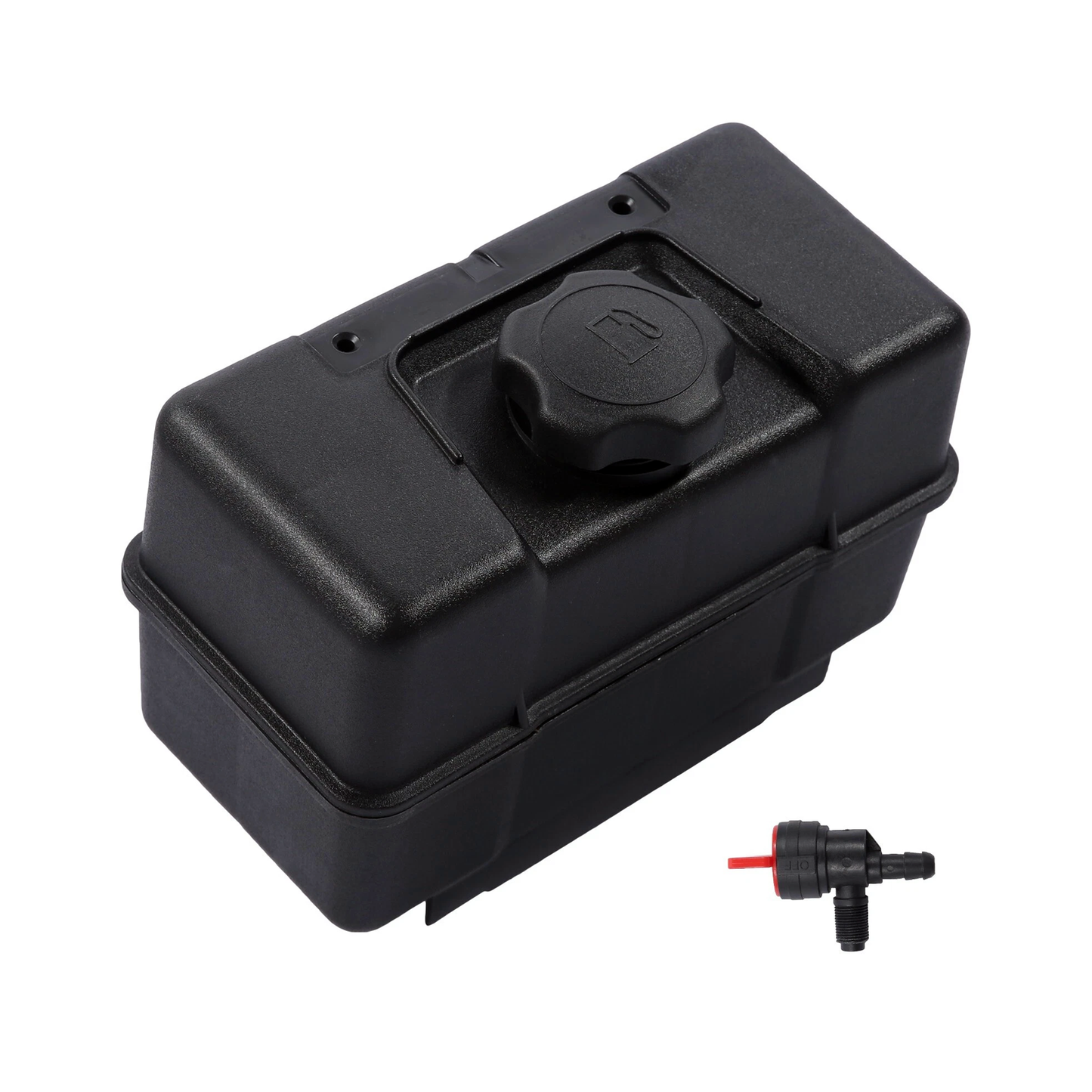 4 Quart Fuel Tank With Cap and Shut Off Valve 691993 493337 1918646 for Briggs & Stratton Engine 192412-1167-E1 192432-1206-E1