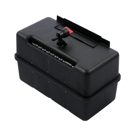 4 Quart Fuel Tank With Cap and Shut Off Valve 691993 493337 1918646 for Briggs & Stratton Engine 192412-1167-E1 192432-1206-E1 - KUDUPARTS