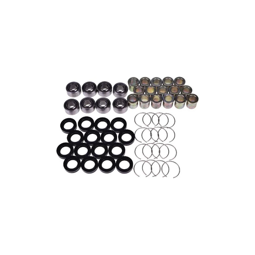 4 Sets A-Arm Bearing Bushing 91077-HB9-671 91077-HB9-672 for Honda FL400R TRX250X TRX300X TRX400EX TRX400X TRX450ER TRX450R - KUDUPARTS