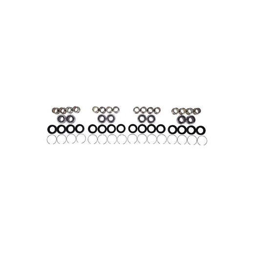 4 Sets A-Arm Bearing Bushing 91077-HB9-671 91077-HB9-672 for Honda FL400R TRX250X TRX300X TRX400EX TRX400X TRX450ER TRX450R - KUDUPARTS