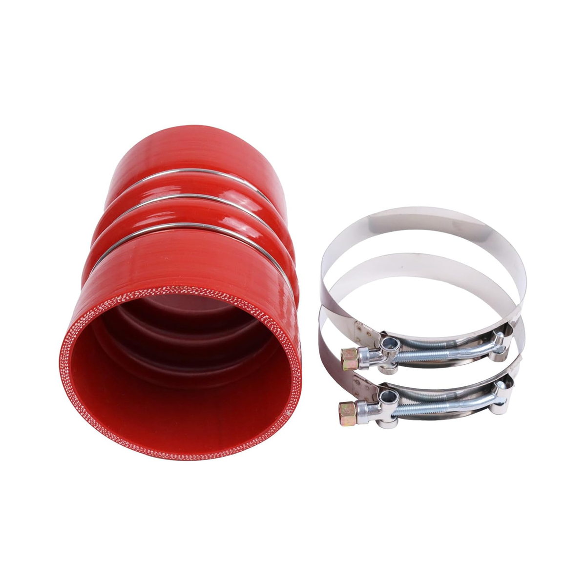 4" X 6" High Temp Silicone Charge Air Cooler Hose 770164 D50-6039 for Peterbilt KW Freightliner Truck - KUDUPARTS