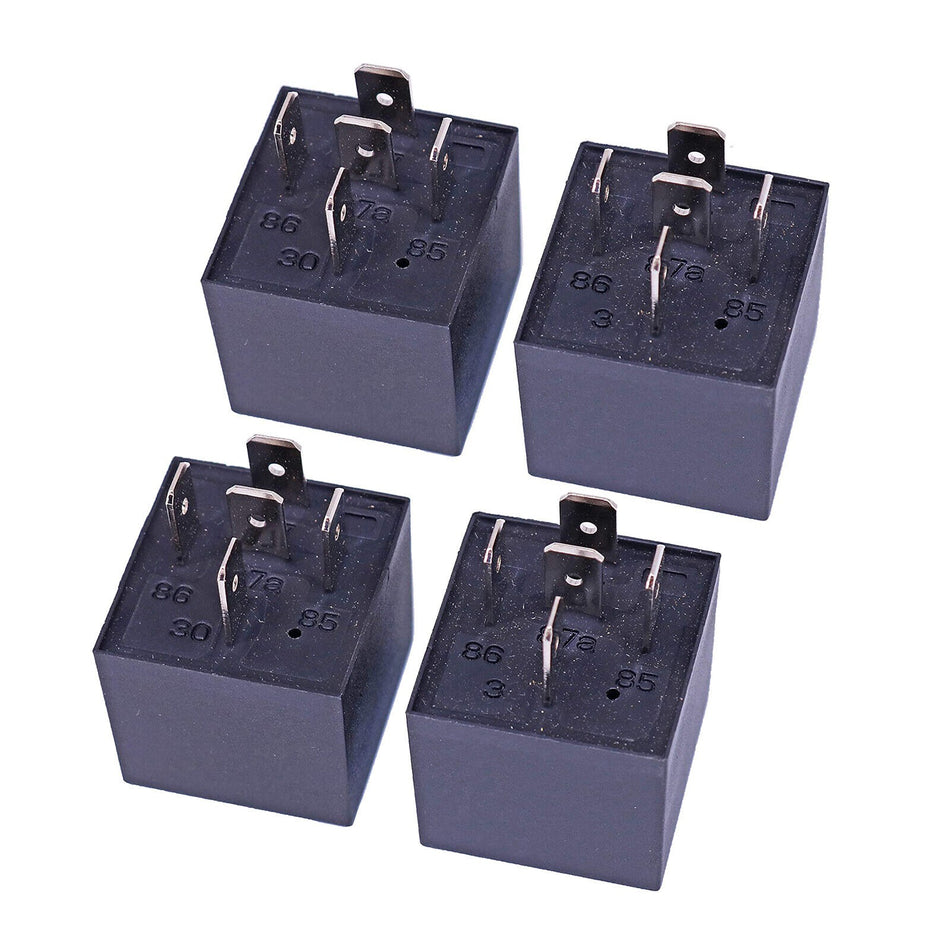 4X Relay Switch 6679820 For Bobcat S150 S160 S175 S185 S205 S330 S450 S510 S740 Ship to US