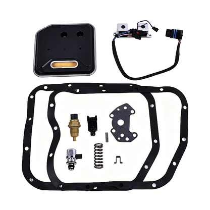 42RE 44RE 46RE 47RE 48RE Square Plug Transmission Solenoid Service Upgrade Kit 52118500AB for Dodge Ram 1500 2500 3500 Jeep Grand Cherokee - KUDUPARTS