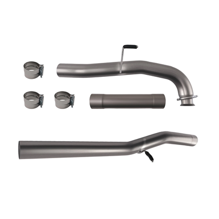 4'' Cat and DPF Delete Pipe for Duramax Engine 6.6L Chevrolet Silverado GMC Sierra 2500HD 3500HD 2011-2015 - KUDUPARTS