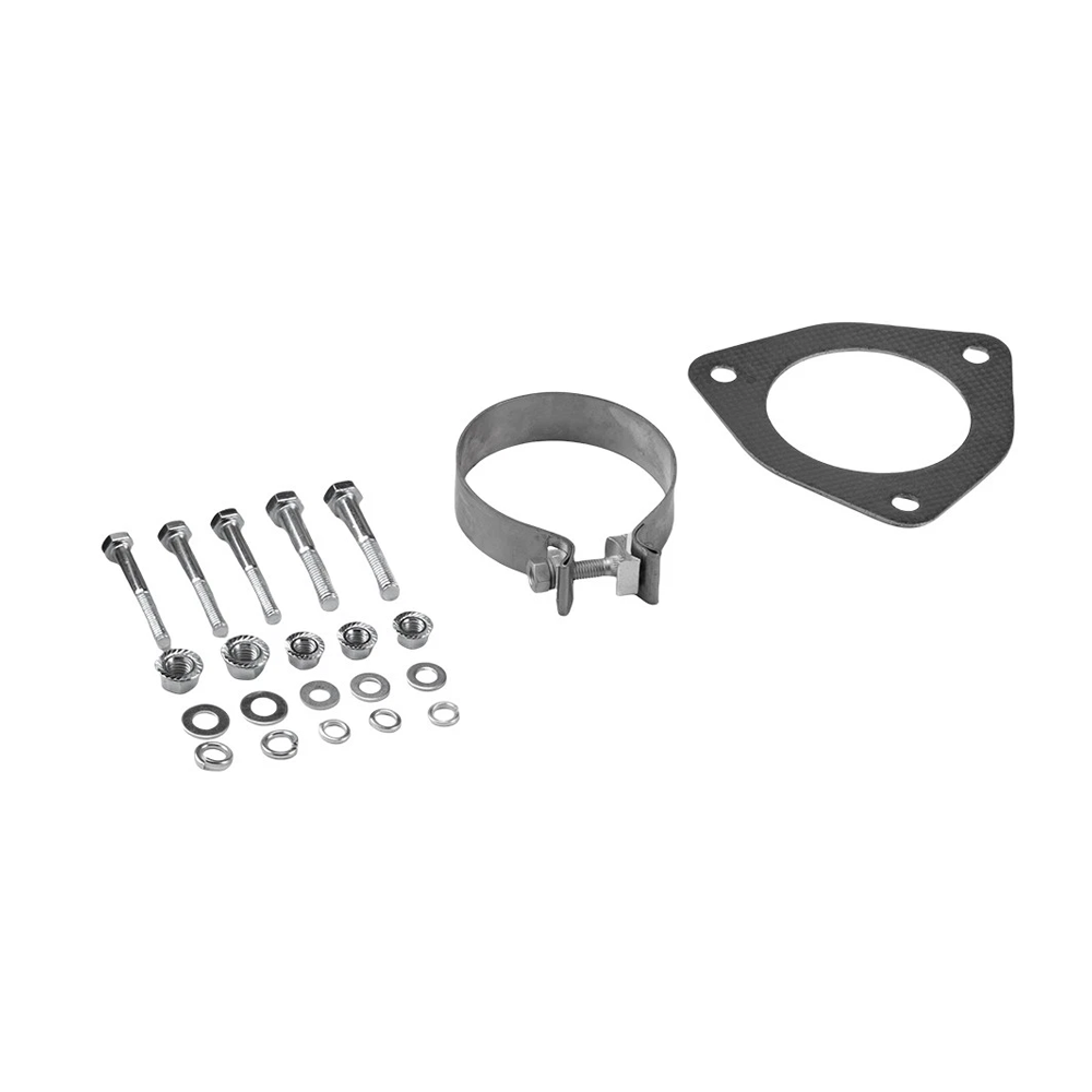 4'' Down-pipe Back DPF Delete Race Pipe for Ford Engine Powerstroke 6.7L Superduty Pickup Truck F-250 F-350 F-450 2011-2019 - KUDUPARTS