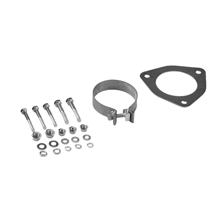 4'' Down-pipe Back DPF Delete Race Pipe for Ford Engine Powerstroke 6.7L Superduty Pickup Truck F-250 F-350 F-450 2011-2019 - KUDUPARTS