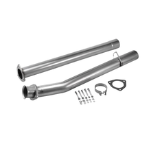 4'' Down-pipe Back DPF Delete Race Pipe for Ford Engine Powerstroke 6.7L Superduty Pickup Truck F-250 F-350 F-450 2011-2019 - KUDUPARTS