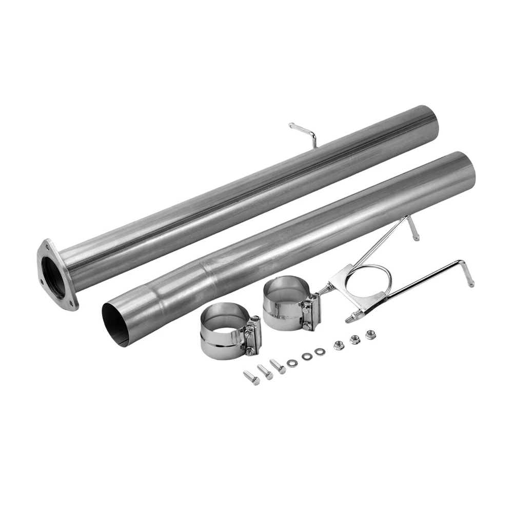 4'' Down-pipe Back Exhaust for Cummins Engine 6.7L Dodge Truck Ram 2500 Ram 3500 2013-2018 - KUDUPARTS