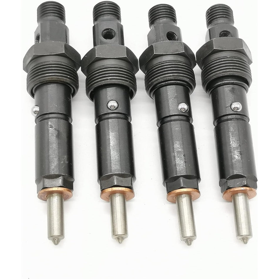 4Pcs Fuel System Injector 2852869 for CASE PX85 New Holland F4GE0454E D666 Engine - KUDUPARTS