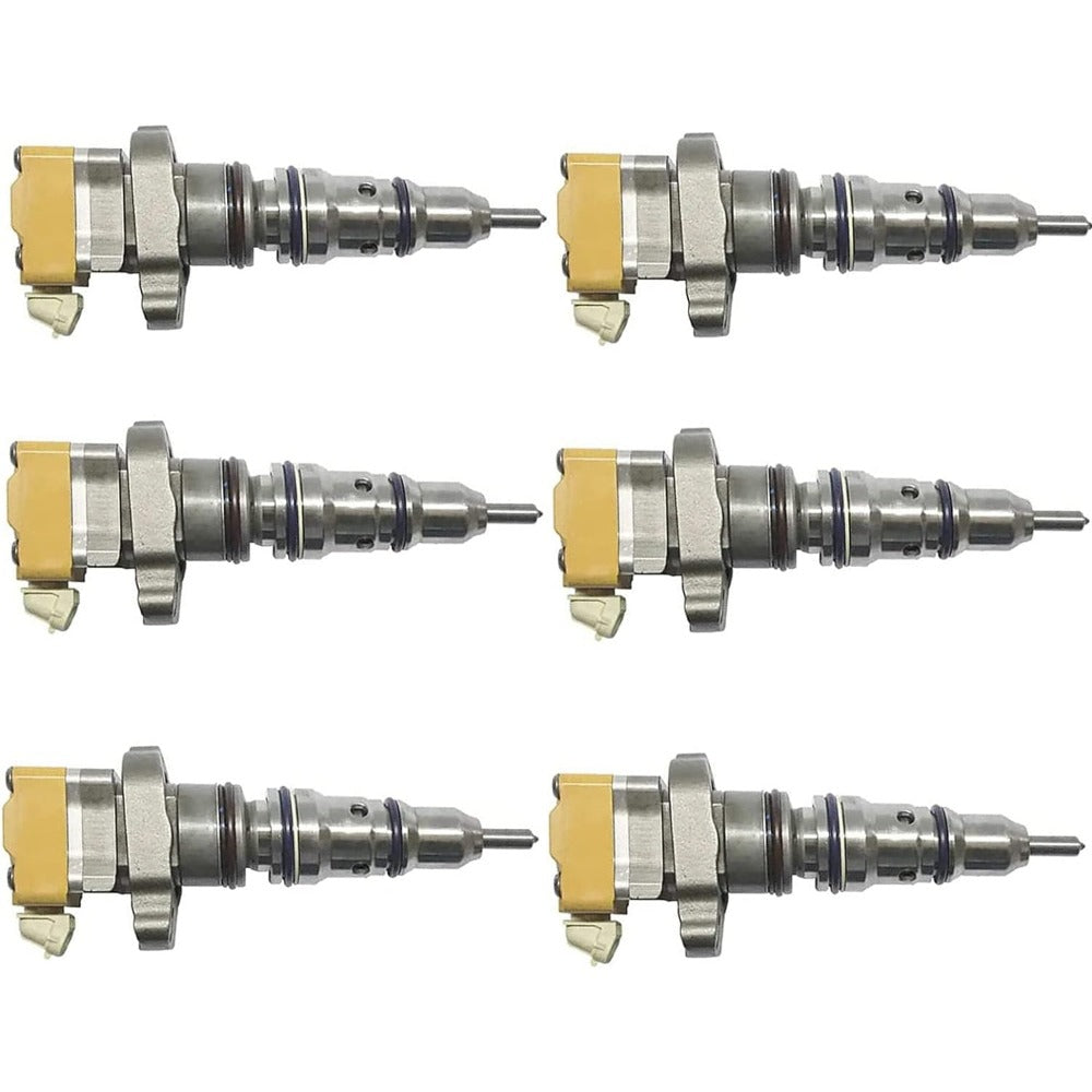 6 Pcs Fuel Injector 178-6432 for Caterpillar CAT Engine 3126 - KUDUPARTS