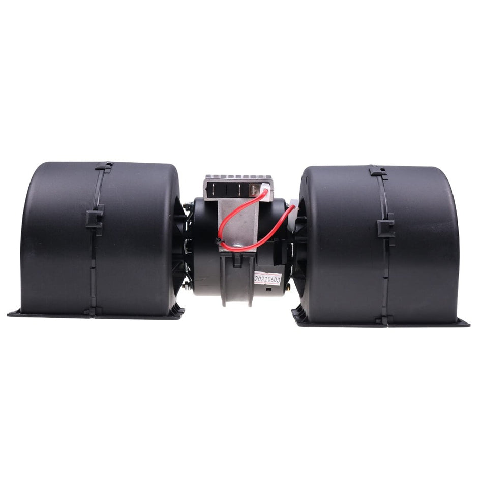 12V Blower Fan Motor 85824975 for New Holland Telehandler LM415A LM430 LM435A LM445A LM640 - KUDUPARTS