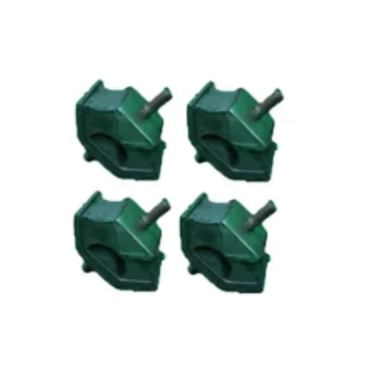 4 Pcs Mounting Rubber Cushion 6638529 for Bobcat Excavator 100 116 - KUDUPARTS