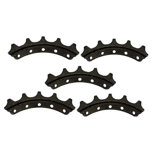 5 Pieces Sprocket Segments T248743 for John Deere Engine 6068 6090 6136 Dozer 750C 750J 755K 850C 850J 850K - KUDUPARTS