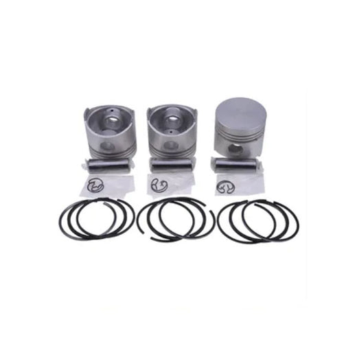 STD Piston Kit with Ring for Kubota Engine D750 D750B D750-B - KUDUPARTS
