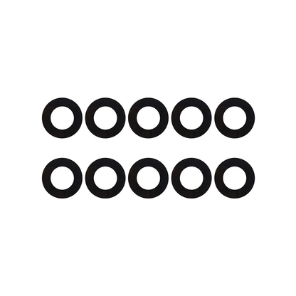 50mm Bucket Pin Shim Set for Caterpillar CAT Bobcat Komatsu John Deere Excavator