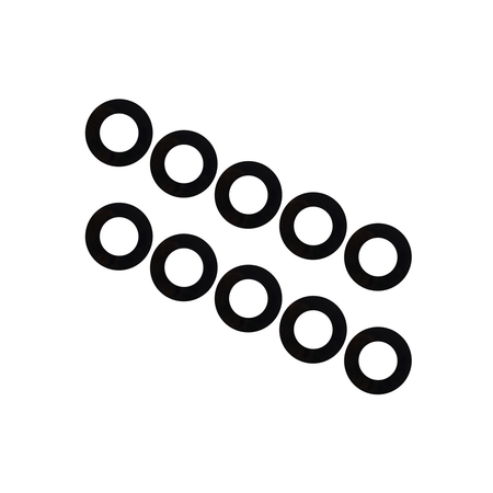 50mm Bucket Pin Shim Set for Caterpillar CAT Bobcat Komatsu John Deere Excavator - KUDUPARTS