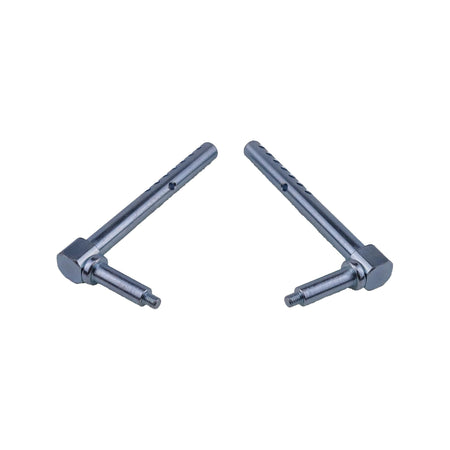 LH & RH Wheel Arm AM136328 AM136327 for Kawasaki Engine FS651V John Deere Tractor X300 X304 X324 X500 X540 X590 - KUDUPARTS