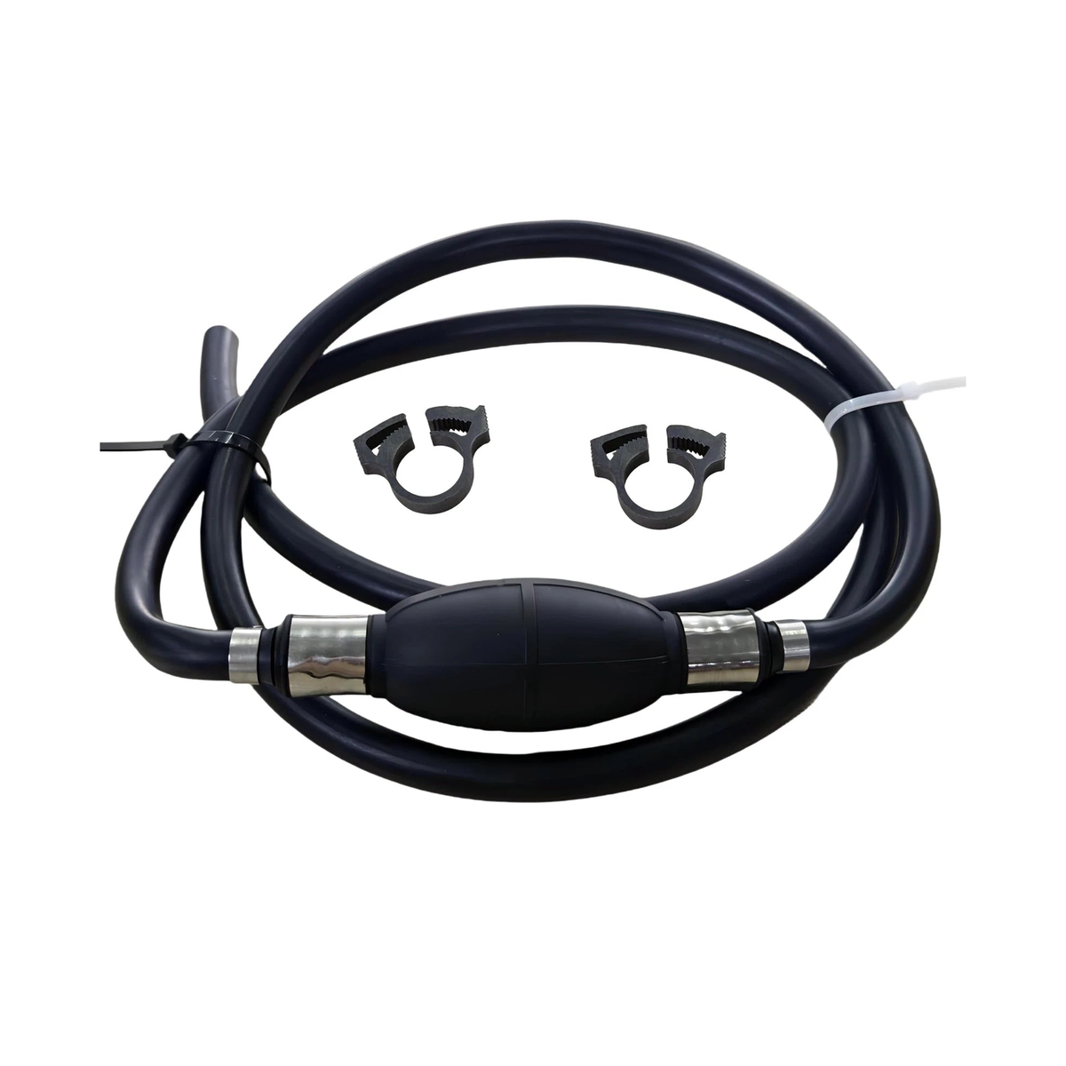 5/16" Fuel Line Hose With Primer Bulb and Connector 61J-24306-04-00 6Y1-24306-55 for Yamaha Outboard 4HP 200HP - KUDUPARTS