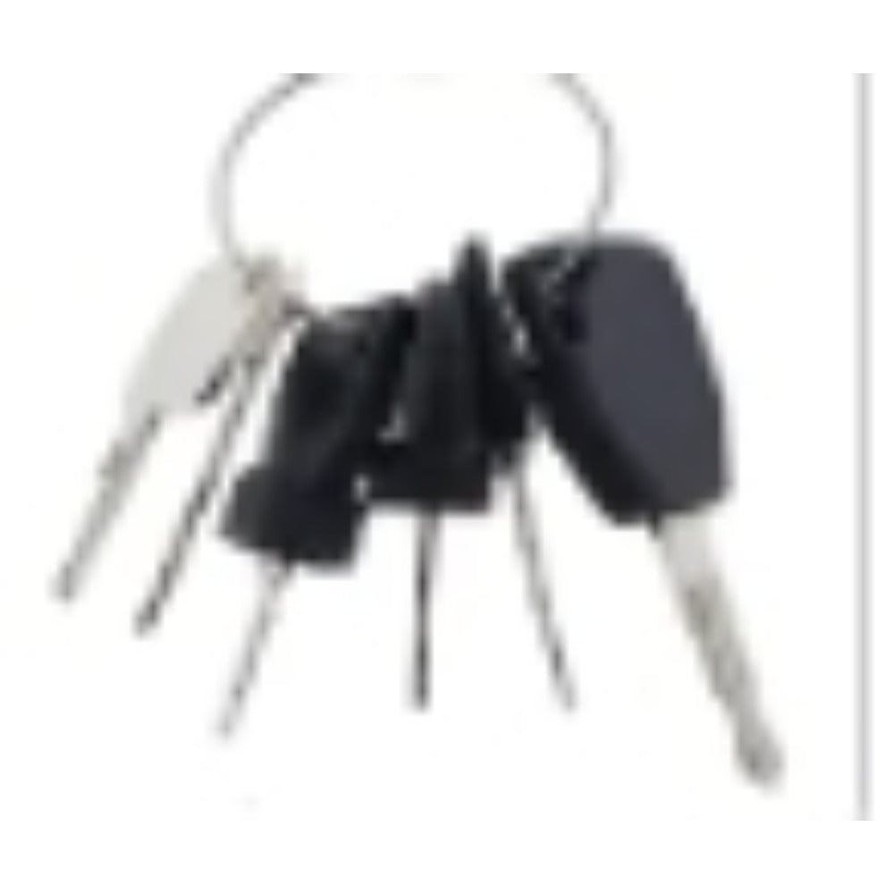 6 Pcs Ignition Keys for JCB New Holland Terex Ford CASE Heavy Equipment - KUDUPARTS