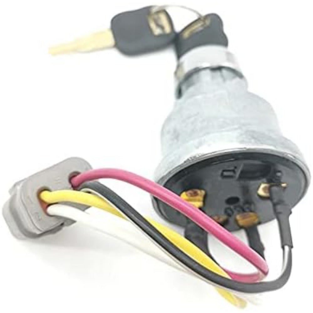 110-7887 467-8535 47031 Ignition Switch with 2 Keys for CAT Caterpillar 906H 906H2 906K 906M 415 415F2 IL 416 416F2 420 420XE D5R2 D6K D6K2 D6N 216B3 226B3 226D 226D3 232D 232D3 236B3 - KUDUPARTS