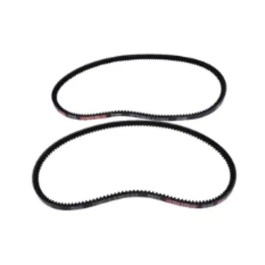 2 Pcs Alternator Belt 6686683 for Bobcat Loader MT52 MT55 MT85 - KUDUPARTS
