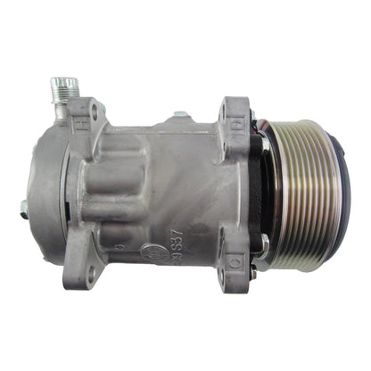SD7H15 A/C Compressor 82016158 for Ford New Holland Tractor 8160 8340 8360 8560 TM115 TM120 TM125 TM130 TV140 TV145 - KUDUPARTS