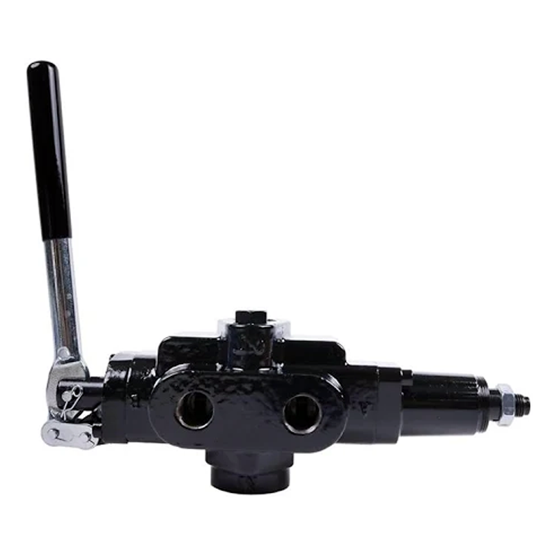 Válvula hidráulica para partidor de troncos de 5 GPM y 3500 PSI con puerto de reversa de retención ajustable, configuración G5 para partidores de troncos SpeeCo Huskee MTD Ariens Cub Cadet y más.