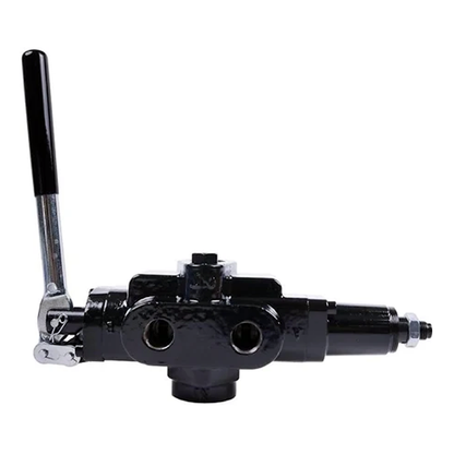 Válvula hidráulica para partidor de troncos de 5 GPM y 3500 PSI con puerto de reversa de retención ajustable, configuración G5 para partidores de troncos SpeeCo Huskee MTD Ariens Cub Cadet y más.
